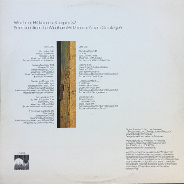 Various - Windham Hill Records Sampler '82
