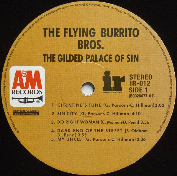 The Flying Burrito Bros - The Gilded Palace Of Sin