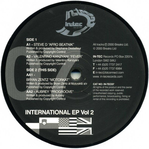 Various - International EP Vol 2