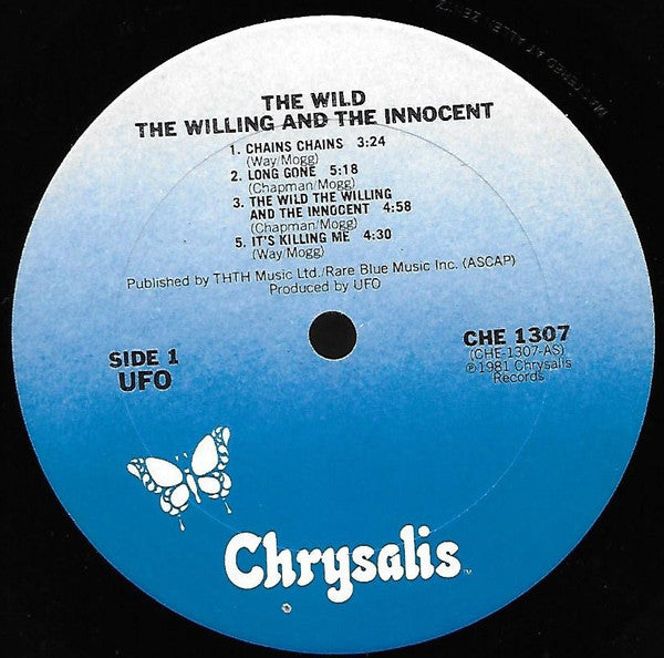 UFO (5) - The Wild The Willing And The Innocent
