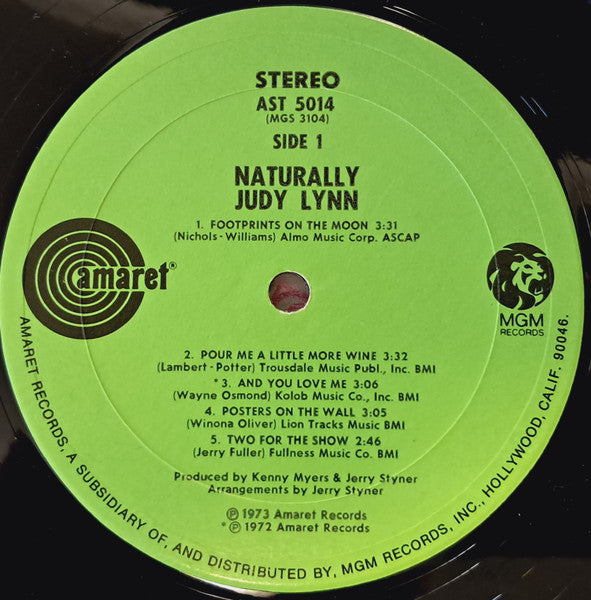 Judy Lynn - Naturally