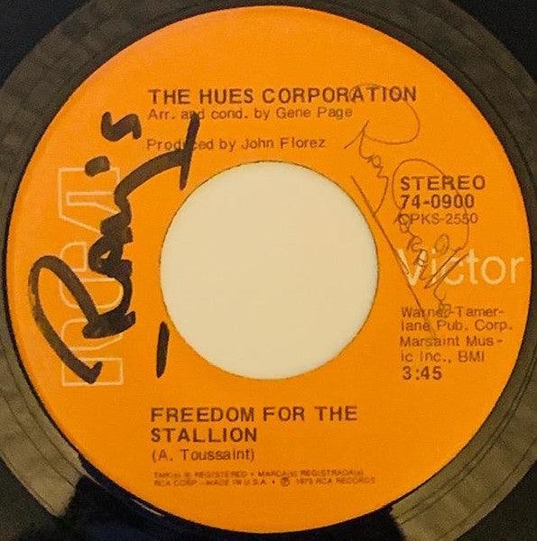 The Hues Corporation - Freedom For The Stallion