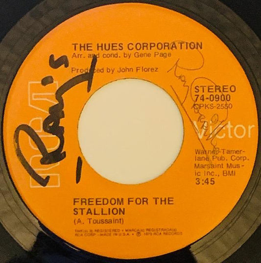 The Hues Corporation - Freedom For The Stallion