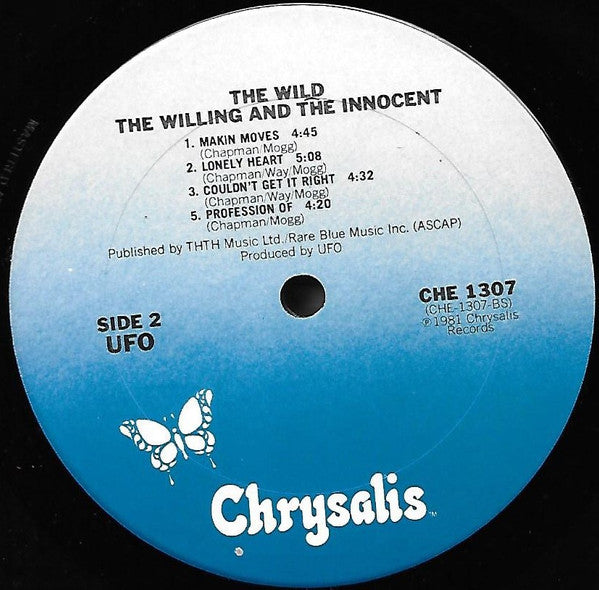 UFO (5) - The Wild The Willing And The Innocent