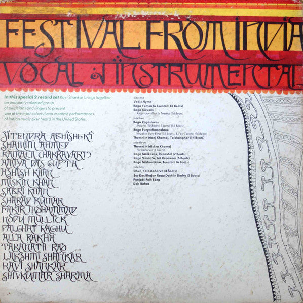 Ravi Shankar - Ravi Shankar's Festival From India