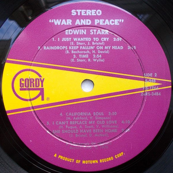 Edwin Starr - War And Peace
