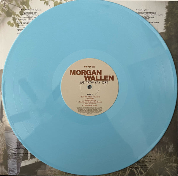 Morgan Wallen - One Thing At A Time [3LP, BABY BLUE VINYL]