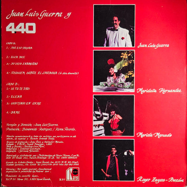 Juan Luis Guerra 4.40 - Mudanza Y Acarreo
