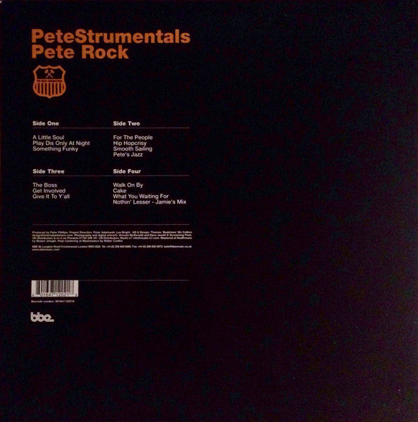 Pete Rock - PeteStrumentals (2LP, 1st Press, 2001)