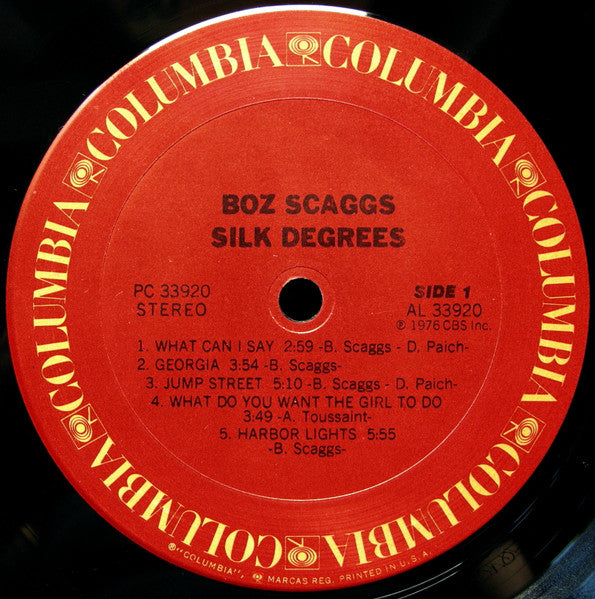 Boz Scaggs - Silk Degrees