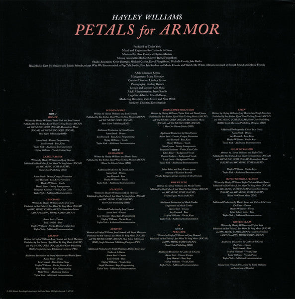 Hayley Williams - Petals For Armor