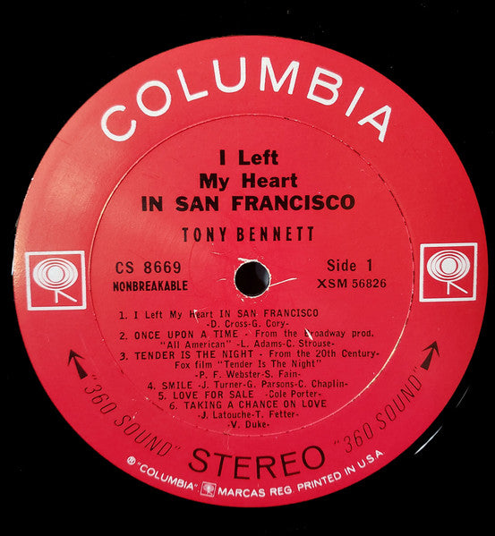I Left My Heart In San Francisco