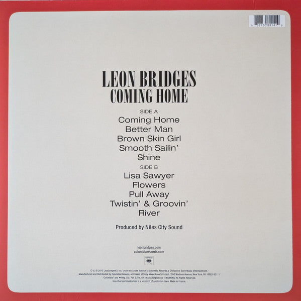 Leon Bridges - Coming Home