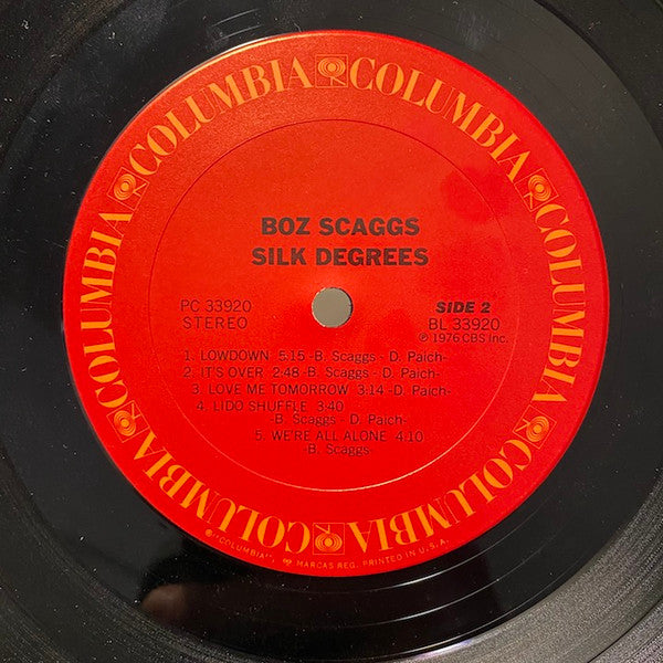 Boz Scaggs - Silk Degrees