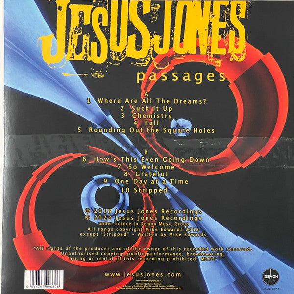 Jesus Jones - Passages [YELLOW VINYL]