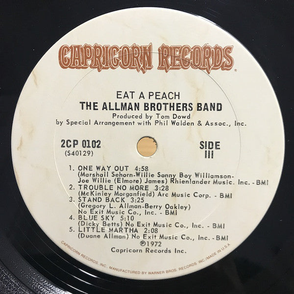 The Allman Brothers Band - Eat A Peach