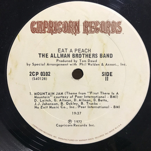 The Allman Brothers Band - Eat A Peach