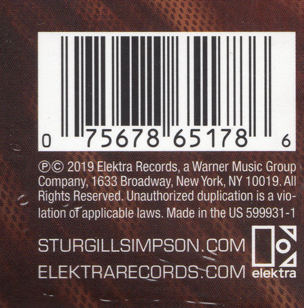 Sturgill Simpson - Sound & Fury