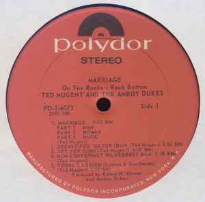 Ted Nugent - Marriage On The Rocks - Rock Bottom