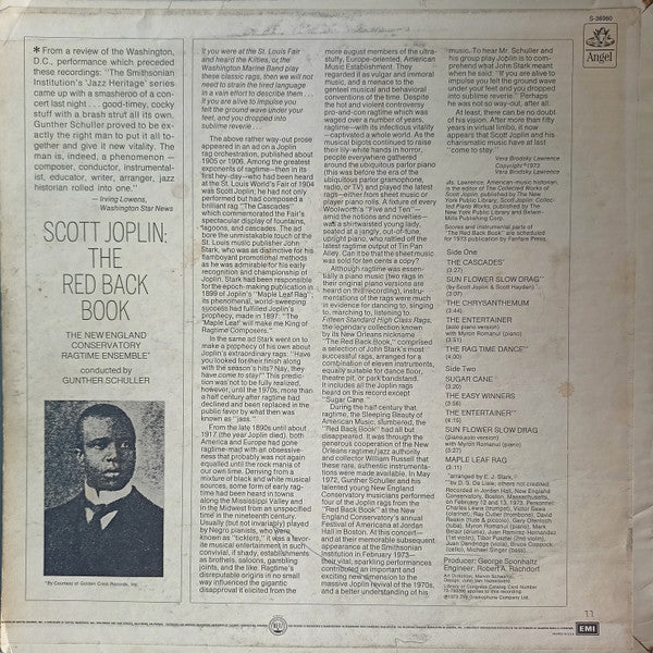 Scott Joplin - The Red Back Book