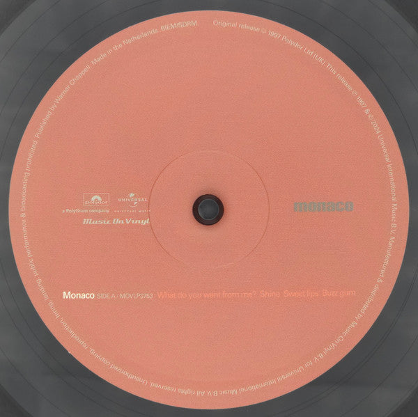Monaco - Music For Pleasure