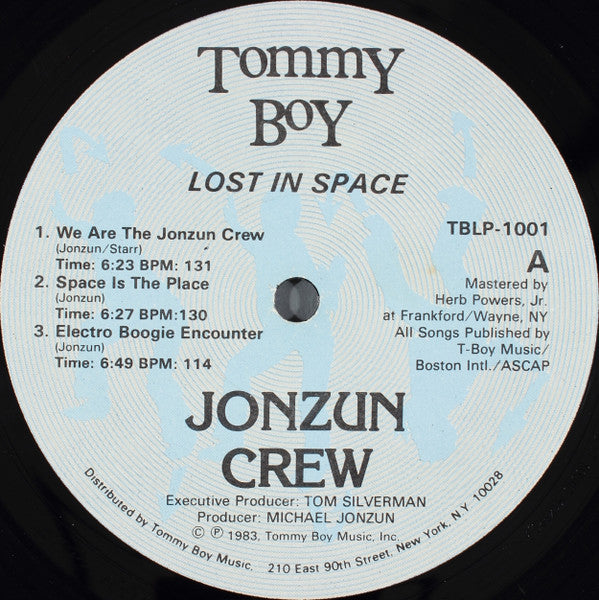 The Jonzun Crew - Lost In Space