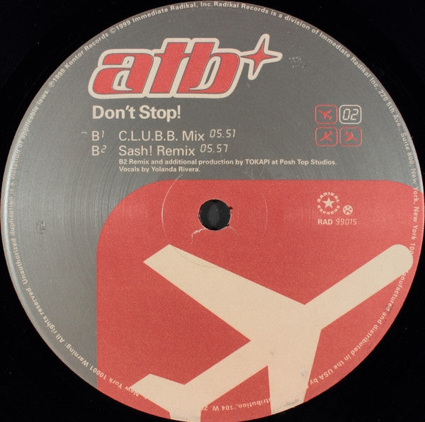 ATB - Don't Stop!