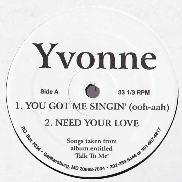 Yvonne (60) - You Got Me Singin’ (ooh-aah)