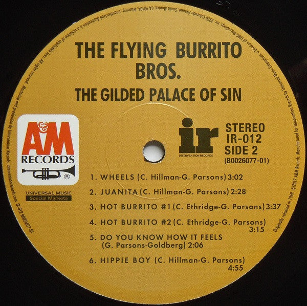 The Flying Burrito Bros - The Gilded Palace Of Sin
