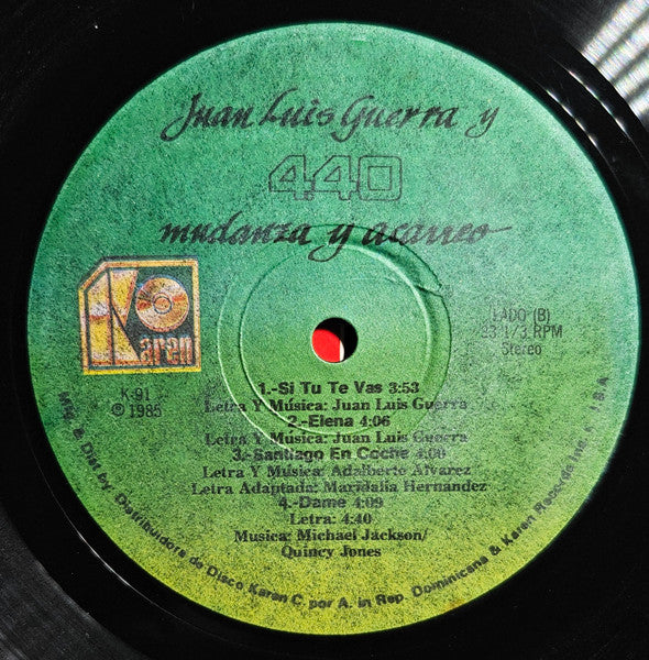 Juan Luis Guerra 4.40 - Mudanza Y Acarreo