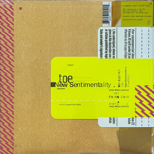 toe (5) - New Sentimentality
