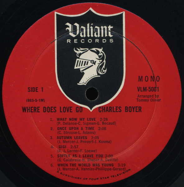 Charles Boyer - Where Does Love Go