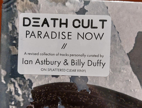 Death Cult - Paradise Now (CLEAR w/ BLACK & WHITE SPLATTER)