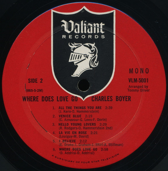 Charles Boyer - Where Does Love Go