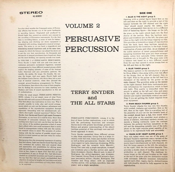 Terry Snyder And The All Stars - Persuasive Percussion Volume 2