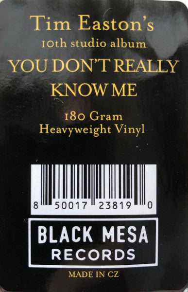 Tim Easton - You Don't Really Know Me