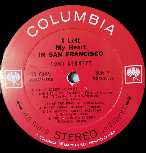 I Left My Heart In San Francisco