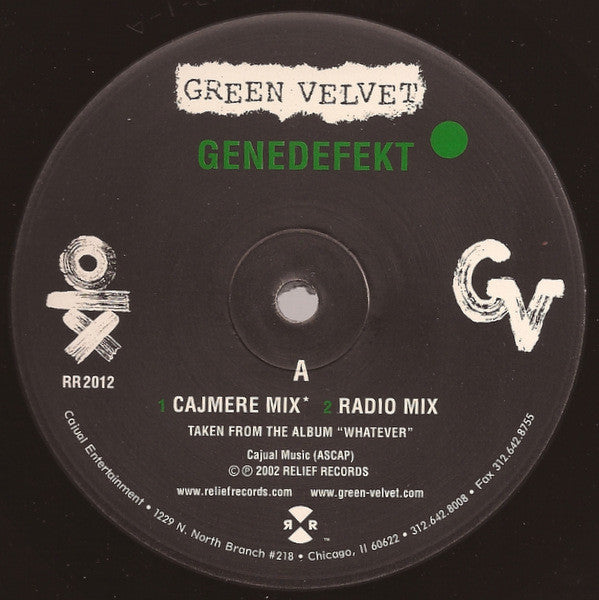 Green Velvet - Genedefekt