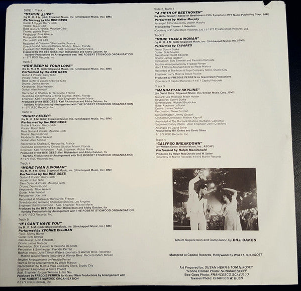 Various - Saturday Night Fever (The Original Movie Sound Track)