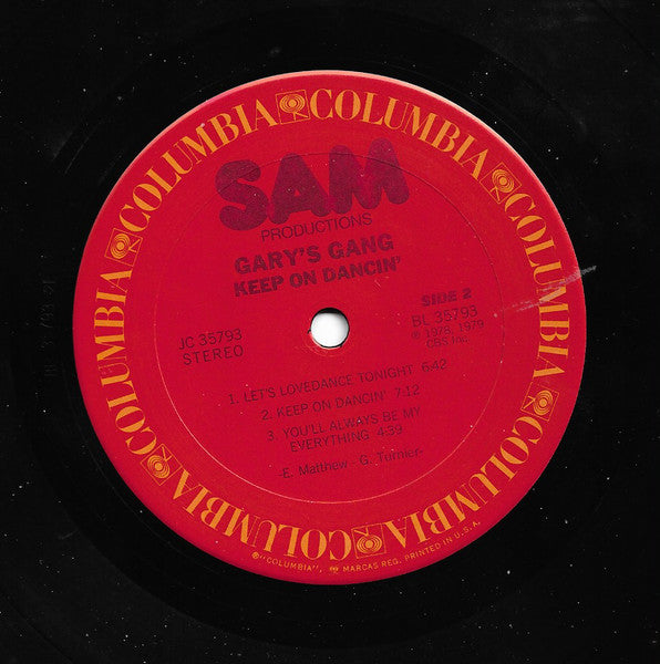 Gary's Gang - Keep On Dancin'