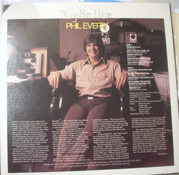 Phil Everly - Mystic Line