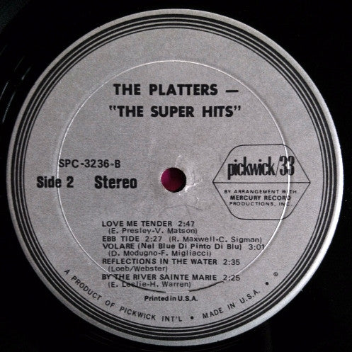 Super Hits Of The Platters