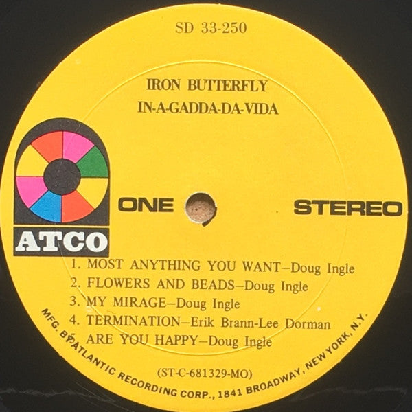Iron Butterfly - In-A-Gadda-Da-Vida