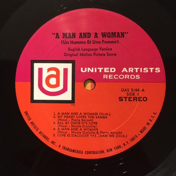 Francis Lai - A Man And A Woman: The English Language Version (Original Motion Picture Score)