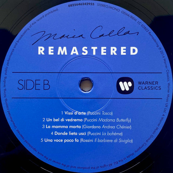Maria Callas - Remastered