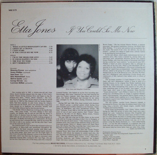 Etta Jones - If You Could See Me Now