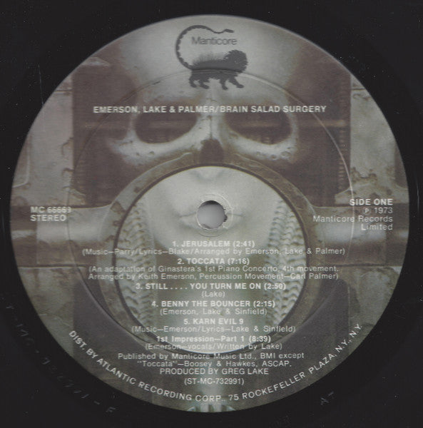 Emerson, Lake & Palmer - Brain Salad Surgery