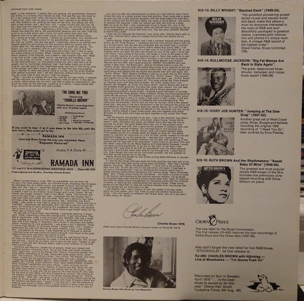 Charles Brown - Race Track Blues