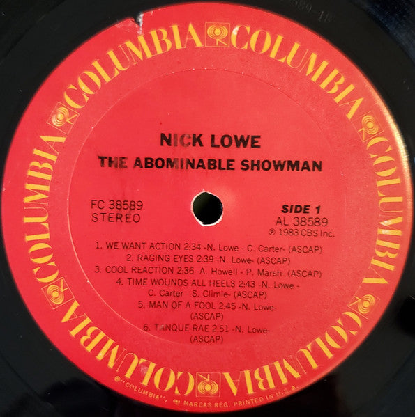 Nick Lowe - The Abominable Showman