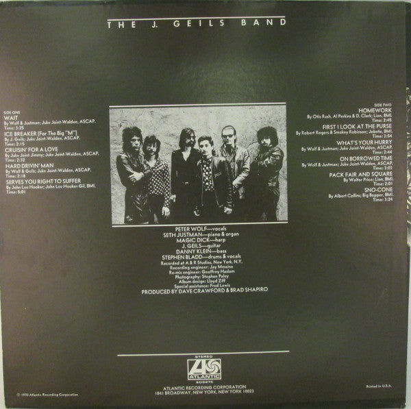 The J. Geils Band - The J. Geils Band